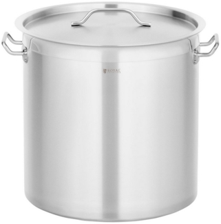 Royal Catering Kochtopf Kochtopf Induktion Topf für Induktion Induktionsherd Topf 170 L 600, Edelstahl