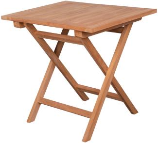 deVries Teakholz Klapptisch Woodie 80x60 cm - eckig