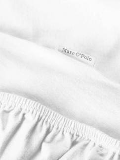 Marc O'Polo Home Spannbettlaken Premium Organic Jersey, Jersey, Gummizug: rundum, (1 Stück), aus GOTS-zertifizierter Baumwolle Jersey-Stretch