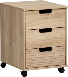 Schildmeyer Rollcontainer Emmik, Breite 40,1 cm, mit 3 Schubkästen, (1 St), Made in Germany
