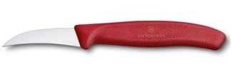 Victorinox 'Swiss Classic' Tourniermesser, Edelstahl rot, 6 cm