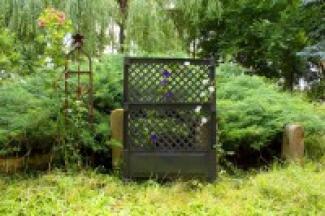 Spalier (2-tlg.) 100 cm mit Erdspieß, anthrazit