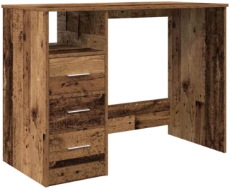 vidaXL Schreibtisch Altholz-Optik 102x76x50 cm Holzwerkstoff 855852