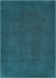 my home Teppich Santos, rechteckig, Höhe: 27 mm, Uni-Farben, sehr weicher Flor, fußwarm