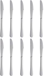 Tafelmesser 10 Stück Edelstahl Serie PRAG