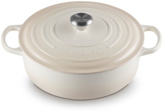 Le Creuset Gourmet-Bräter Signature 30 cm Meringue - 30 cm