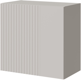 Vitrine Quadrat mit Dekor Cholon (Farbe: Cashmere)