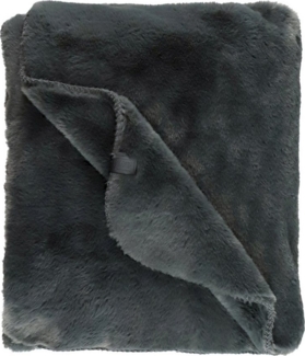 Wohndecke ELEGANCE Wohndecke, SCHÖNER WOHNEN-Kollektion, 130x170 cm in Anthrazit