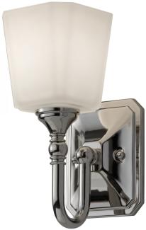 Elstead Lighting Concord 1-Light Wandleuchte 1-flammig IP44 G9 Chrom poliert