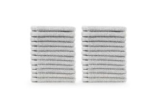 Blumtal Gästehandtücher 30x30cm - weich und saugstark, Frottee (24-St), 12er und 24er Set, 100% Baumwolle