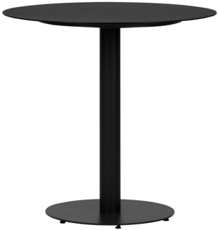 ebuy24 Gartentisch Hector Gartentisch Ø70 cm schwarz.