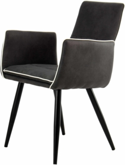 Stuhl Penelope 110 2er-Set Schwarz