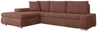 Ecksofa Orkan Mini Cord (Farbe: Poso 29)