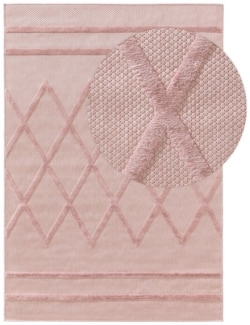 benuta Outdoorteppich Bonte, rechteckig, Höhe: 5 mm, Kunstfaser, Berber, Ethno-Style, Wohnzimmer