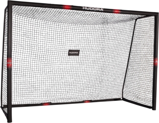 Hudora 'Pro Tect' Fußballtor, Schwarz / Rot, 300 x 120 x 200 cm