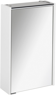 Fackelmann DENVER LED Spiegelschrank 42 cm breit, Weiß
