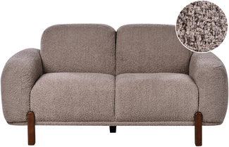Sofa 2-Sitzer ODNES Bouclé Taupe