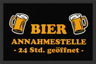 Rockbites - Fußmatte Türmatte "Bier Annahmestelle" Nr. 109 (100683)*