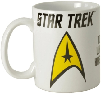 Out of the Blue Becher Star Trek Logo Kaffeebecher - Tasse Kaffeetasse