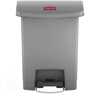 Rubbermaid Step-on Mülleimer Slim Jim 30 L Grau 445373