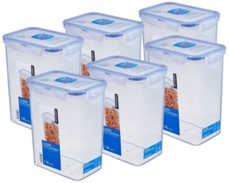 LocknLock Vorratsdose -, (6-tlg), Dose mit Deckel