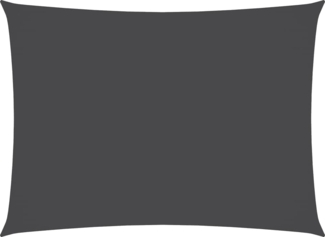 vidaXL Sonnensegel Oxford-Gewebe Rechteckig 3x5 m Anthrazit 135102