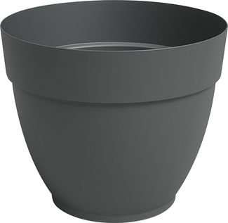 Artevasi Pflanztopf Capri Campana Kunststoff anthrazit matt Ø 25 x 21 cm