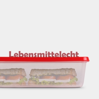 Frischhaltedosen für Lebensmittel 1,25 L ( 3er Pack ) Vorratsdose, Aufbewahrungsbox für Obst, Gemüse oder Snacks, Meal Prep Box, Lunchbox