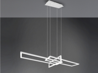 Trio Pendelleuchte SALINAS incl. 1x SMD LED, 34W · 1x4400lm, 4000K, weiß matt (320310331)