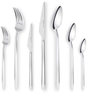 Karaca Besteck-Set Stark 84 Teiliges Für 12 Personen, 316+ Premium, 18/10, Rostfrei