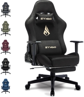 Symino Gaming Stuhl Hochwertiger Atmungsaktiver Bürostuhl Ergonomischer PC Stuhl