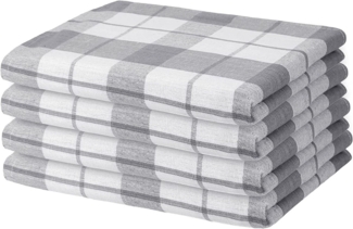 Hometex Premium Textiles Geschirrtuch 4er Set Geschirrtücher Grubentücher, Aus 100% Baumwolle, 50x70 cm, Extra saugfähig und schnell trocknend