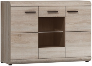 Sideboard Link Kommode 120x42x86,5cm 3-türig