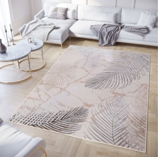 Tapiso Teppich CRYSTAL, rechteckig, Höhe: 8 mm, Wohnzimmer, Schlafzimmer, modern Design