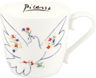 Könitz Picasso La Colombe Du Festival Becher, Tasse, Kaffeetasse, Bone China, Taube, 415 ml, 11 2 057 1992