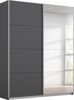 INOSIGN BY RAUCH Schwebetürenschrank Kleiderschrank Schrank Garderobe Schlafzimmerschrank THANOS (in 3 verschiedenen Ausstattungen BASIC/CLASSIC/PREMIUM) Optional mit Spiegel, Metall-Griffleisten alufarben MADE IN GERMANY