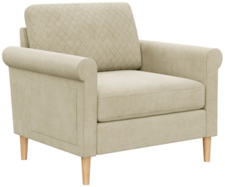 Vesgantti Relaxsessel Sofa 1 Sitzer Loungesofa Einzelsofa TV-Sessel Werkzeuglose Montage