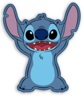 Lilo & Stitch Dekokissen in 3D-Optik für Sofa & Bett