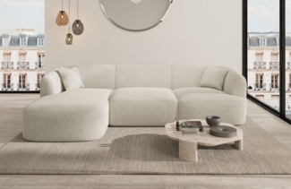 Sofa Dreams Ecksofa Polster Couch Ecksofa Stoffsofa Tabarca L Form kurz Stoffcouch, Loungesofa