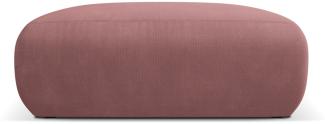 Micadoni Boucle Hocker Molino Large Strukturierter Stoff Rosa