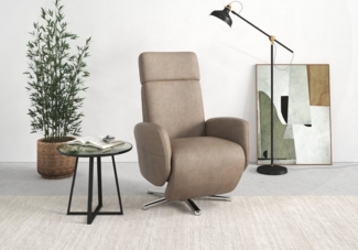 sit&more TV-Sessel Grenoble, inkl. Kopfteilverstellung und kabelgebundener Fernbedienung, wahlweise mit 2 Motoren und Akku und Aufstehhilfe