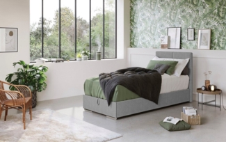 COTTA Boxbett Tom mit Bettkasten, Topper und Zierkissen, Bestseller, Unser Dauertiefpreis