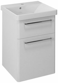 THEIA Unterschrank 46,4 x 70 x 44,2 cm, 2x Schublade, weiß