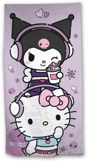 Hello Kitty Strandtuch 70 × 140 cm leicht und schnelltrocknend