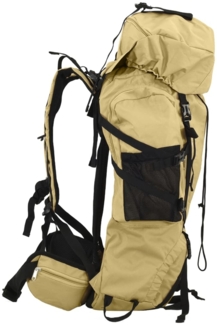 vidaXL Wanderrucksack Khaki 60 L Oxford-Gewebe 4009966
