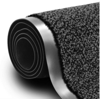 Kubus Fußmatte Sauberlaufmatte Karat Authentic, rechteckig, Höhe: 8 mm, Antistatisch