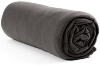 Estexo Fleecedecke, Polar anthrazit, 130x170 cm