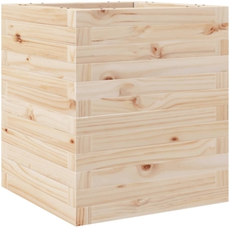 vidaXL Pflanzkübel 40x40x46 cm Massivholz Kiefer 3282399