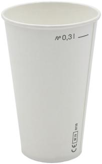 Braun & Company Becher weiß ByNature 10 Stück