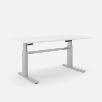 Aluforce Pro 250 M Schreibtisch - 180 , Weiß